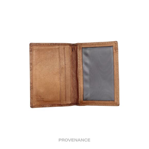 🔴 Gucci GG Heart Pocket Organizer Card Wallet - Bronze - Picture 5 of 7
